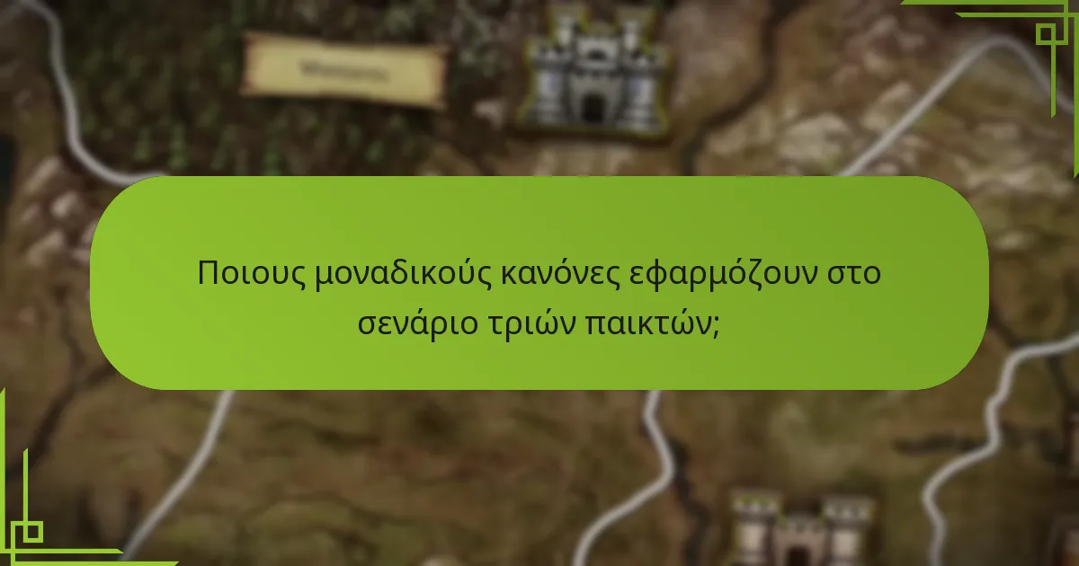 Ποιες είναι οι διαφορές μεταξύ τριών παικτών και άλλων αριθμών παικτών;